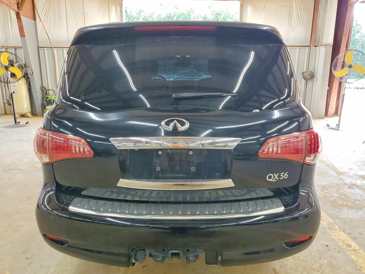 2012 Infiniti Qx56 Base Black vin: JN8AZ2NE9C9016020