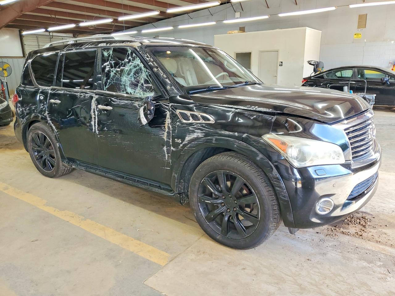 2012 Infiniti Qx56 Base Black vin: JN8AZ2NE9C9016020