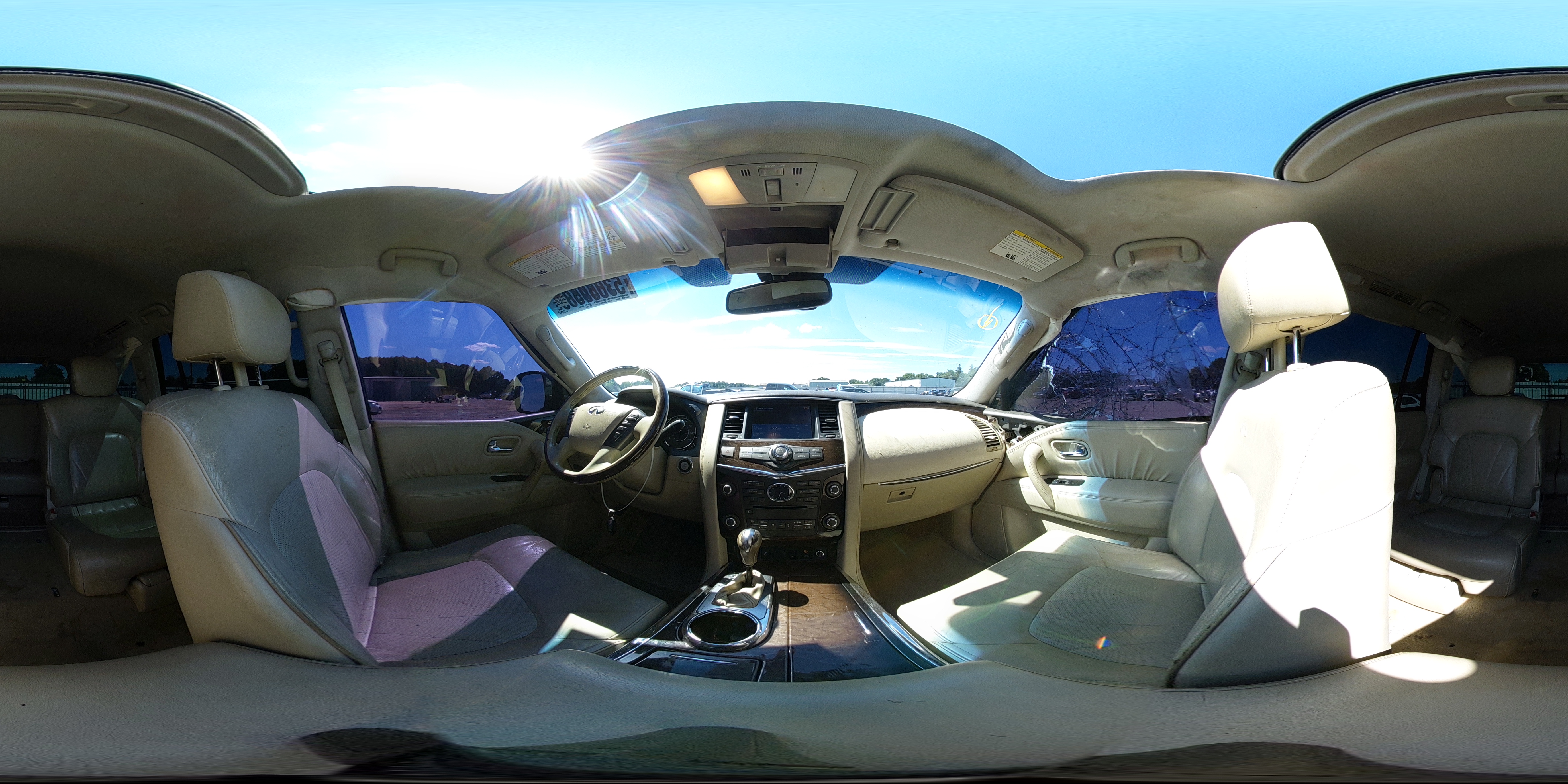 2012 Infiniti Qx56 Base Black vin: JN8AZ2NE9C9016020