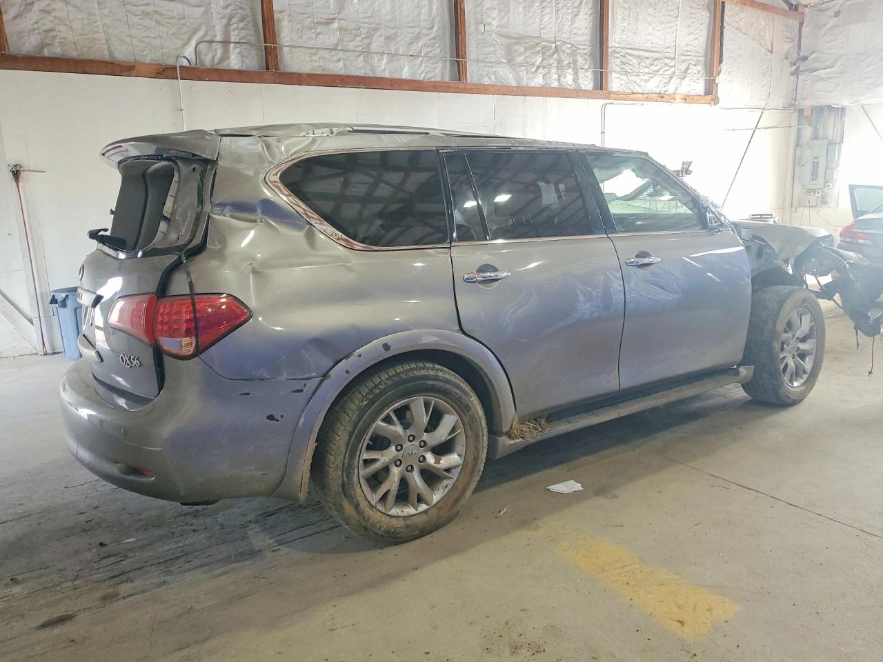 2012 Infiniti Qx56 Base Tan vin: JN8AZ2NE9C9023744