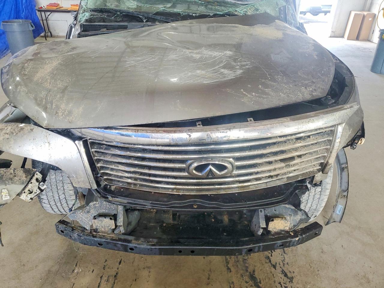 2012 Infiniti Qx56 Base Tan vin: JN8AZ2NE9C9023744