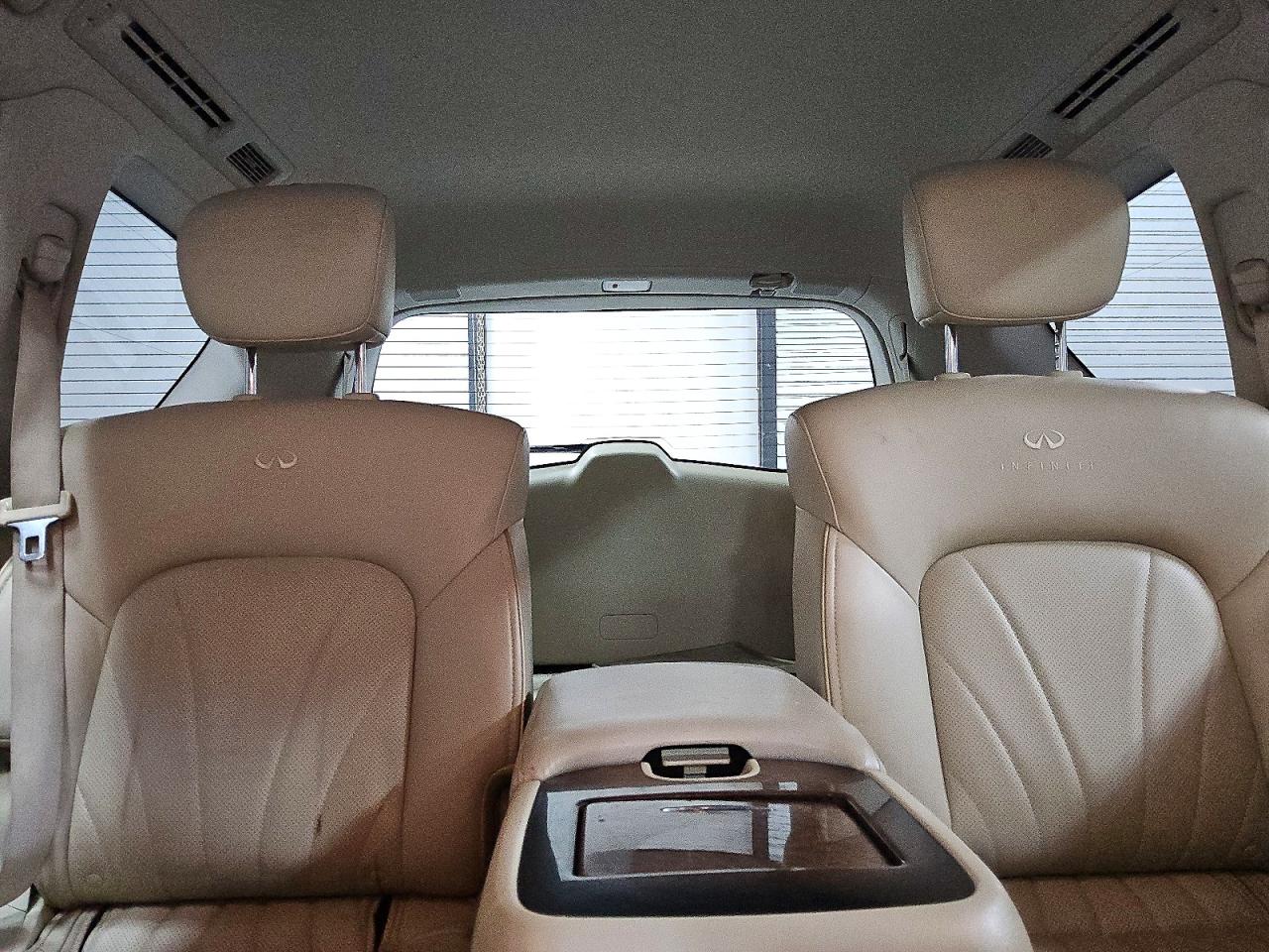 2013 Infiniti Qx56 Base White vin: JN8AZ2NE9D9040481