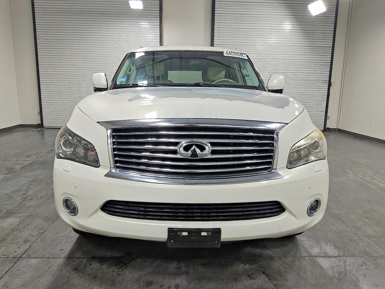 2013 Infiniti Qx56 Base White vin: JN8AZ2NE9D9040481