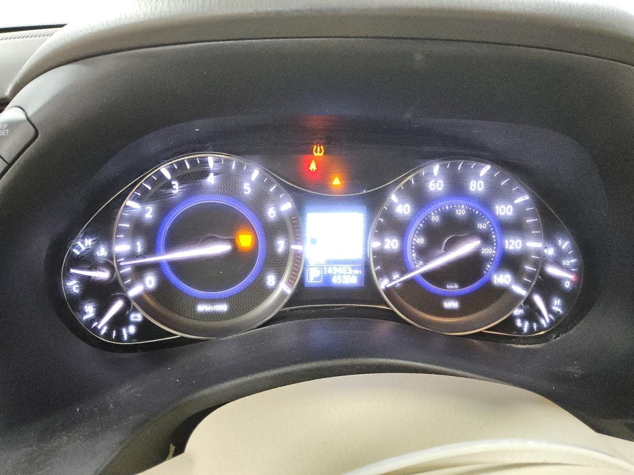 2013 Infiniti Qx56 Base White vin: JN8AZ2NE9D9040481 Damage: Warning - Tire Pressure, On, Unacceptable