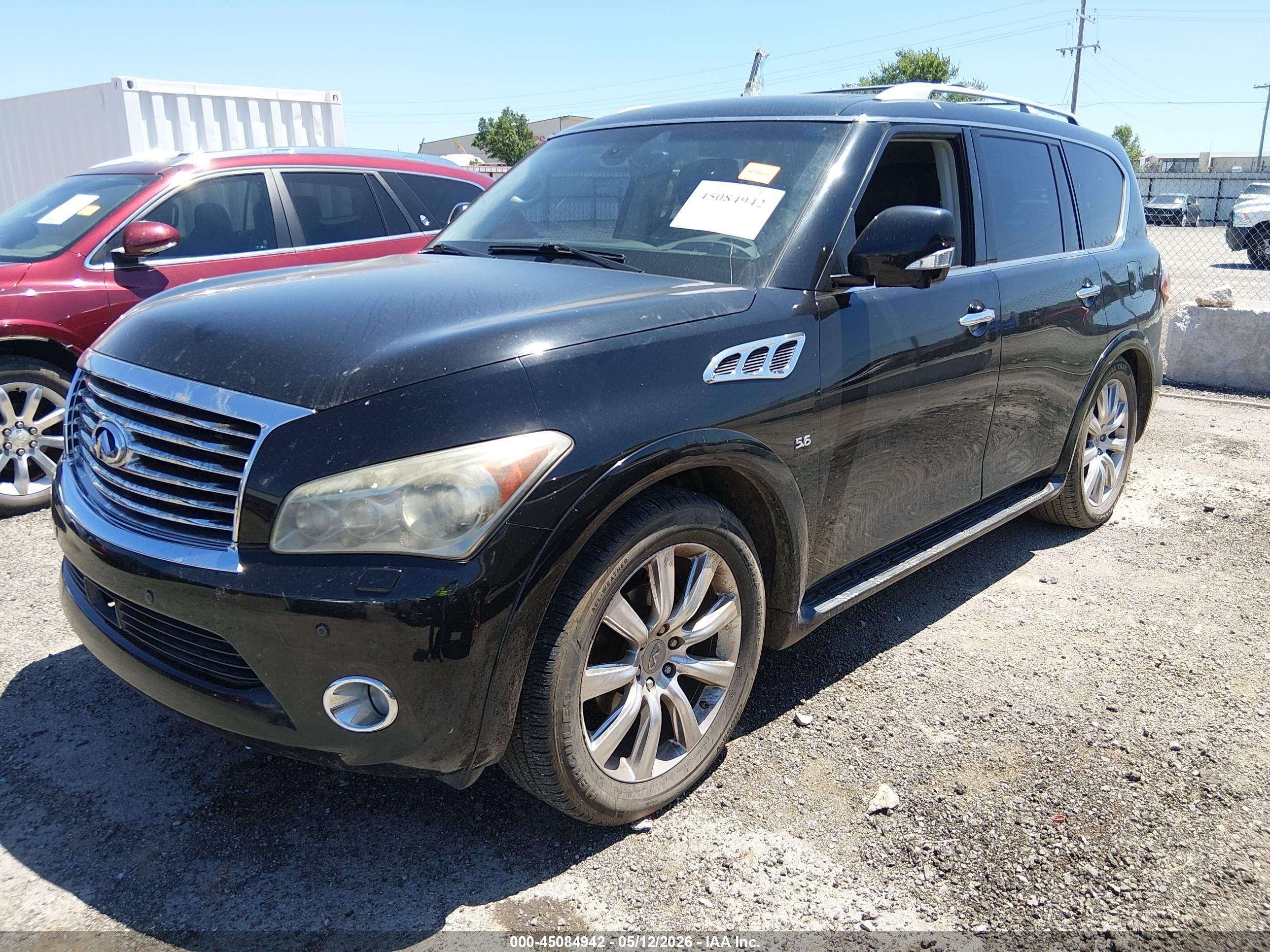 2014 Infiniti Qx80   Black vin: JN8AZ2NE9E9067097