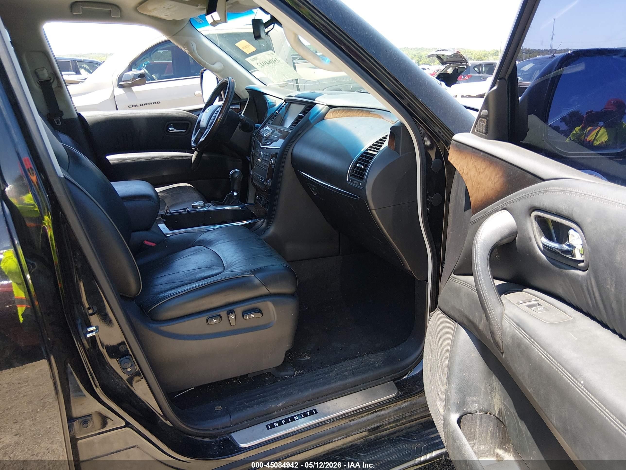 2014 Infiniti Qx80   Black vin: JN8AZ2NE9E9067097