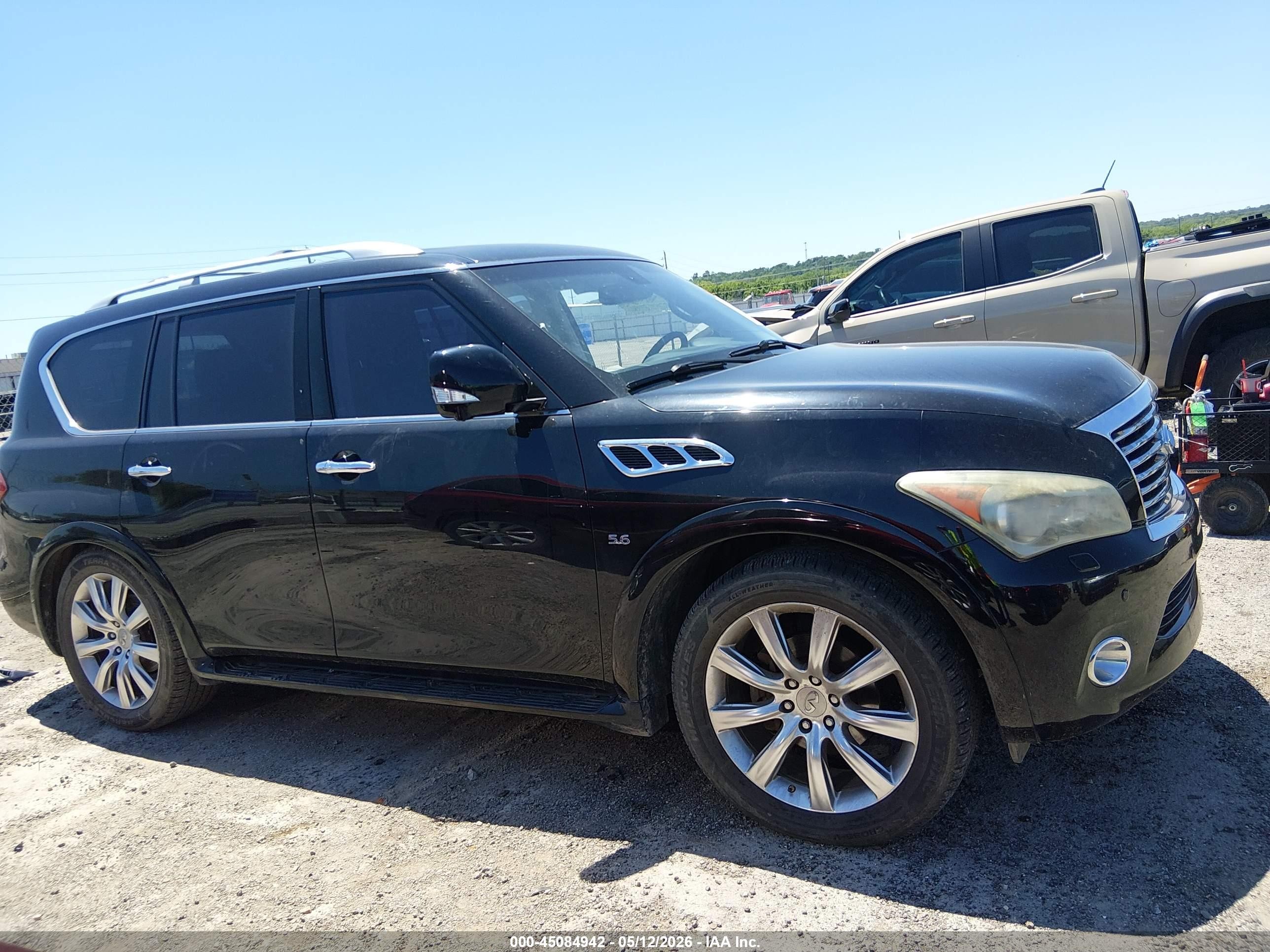 2014 Infiniti Qx80   Black vin: JN8AZ2NE9E9067097