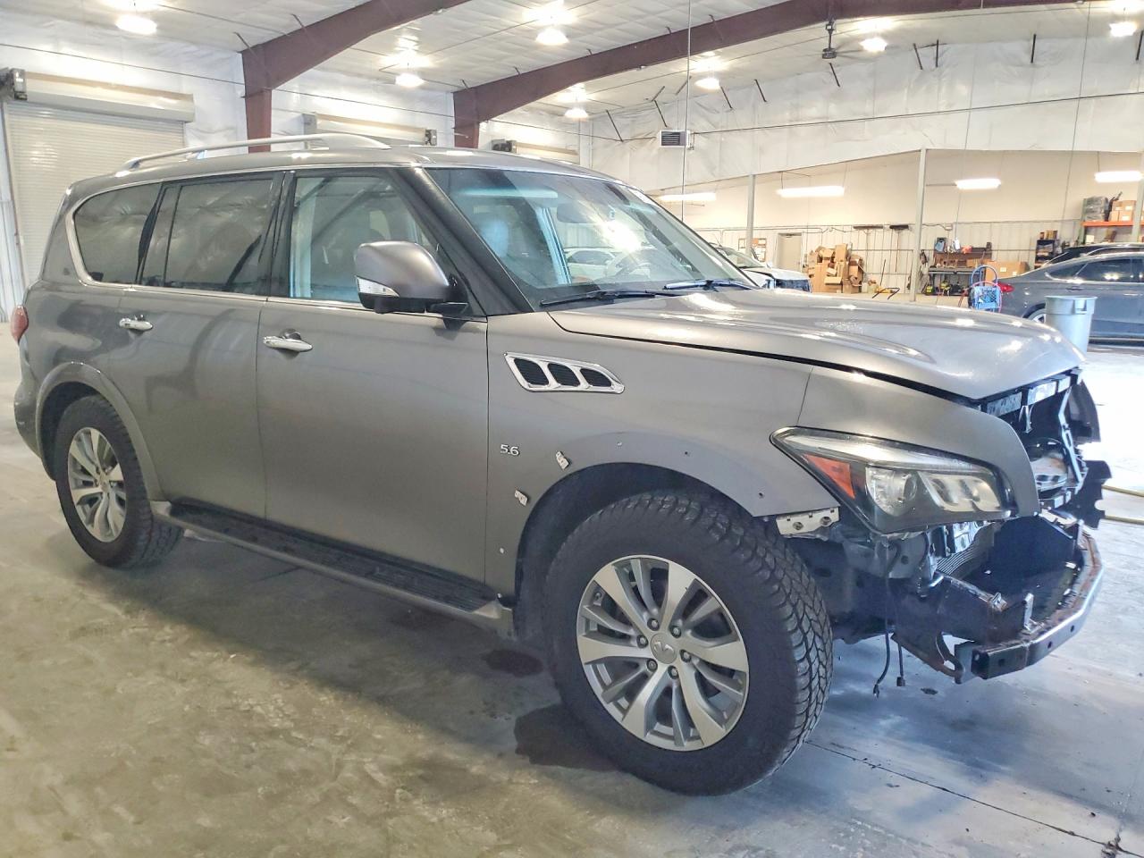 2015 Infiniti Qx80 Base Серый vin: JN8AZ2NE9F9082314