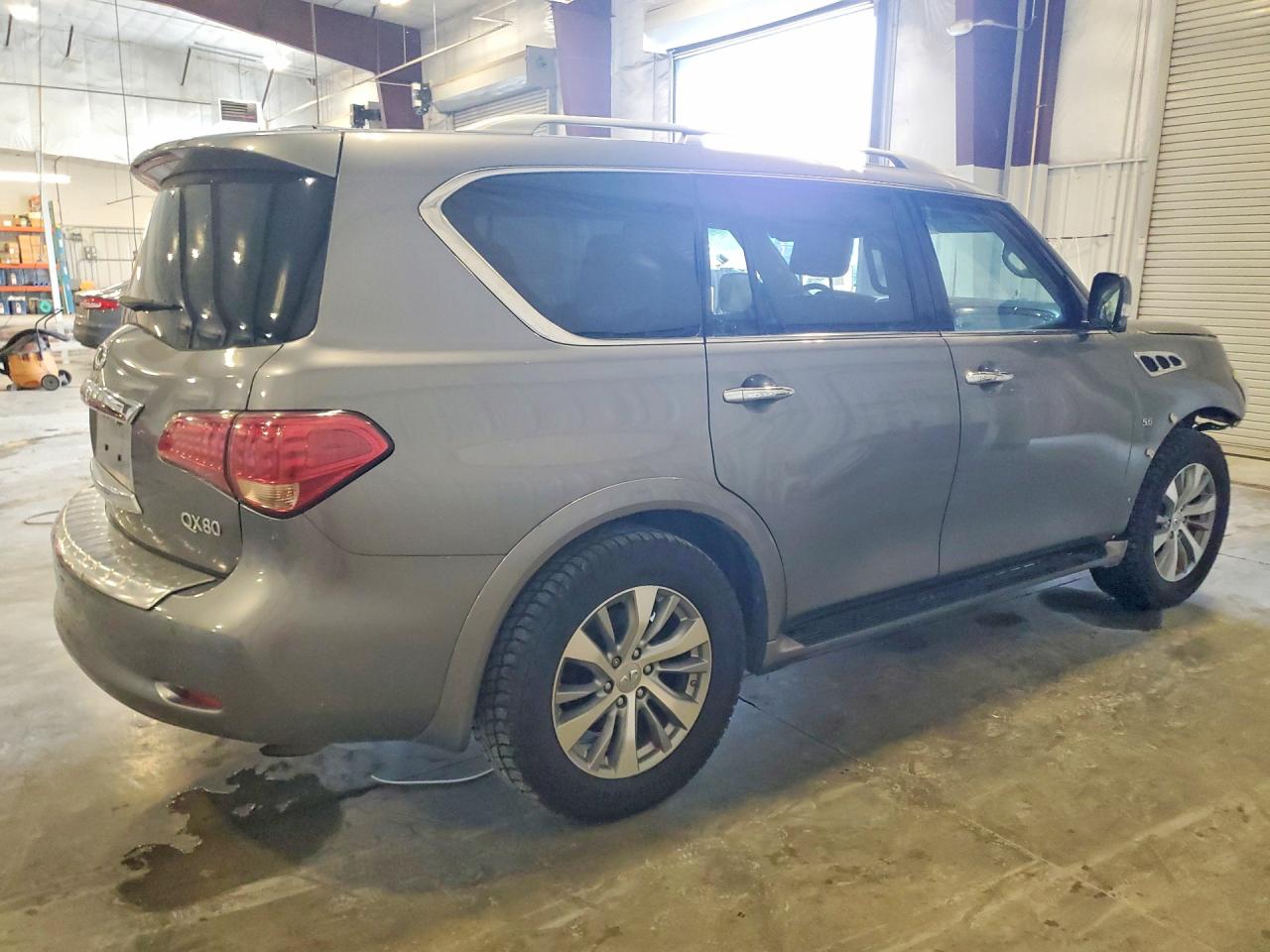 2015 Infiniti Qx80 Base Серый vin: JN8AZ2NE9F9082314