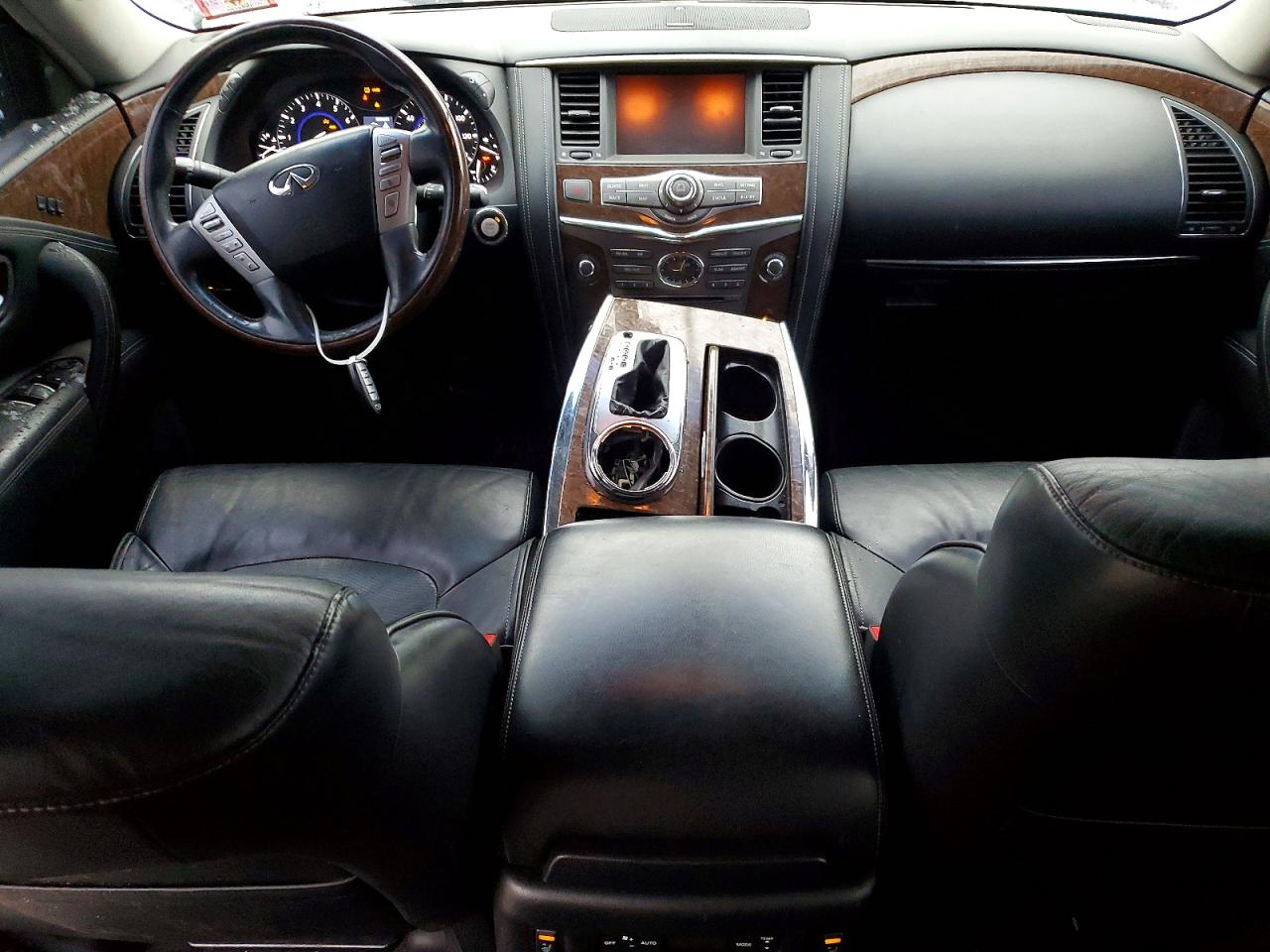 2015 Infiniti Qx80 Черный vin: JN8AZ2NE9F9083432