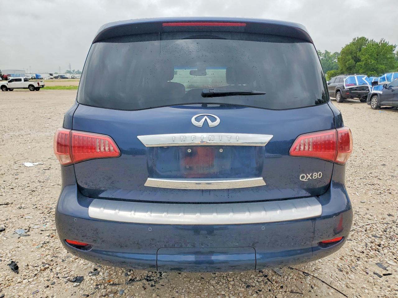 2015 Infiniti Qx80 Base Синий vin: JN8AZ2NE9F9085407