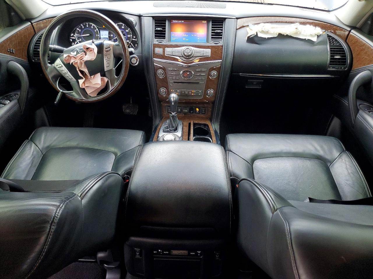 2015 Infiniti Qx80 Base Синий vin: JN8AZ2NE9F9085407