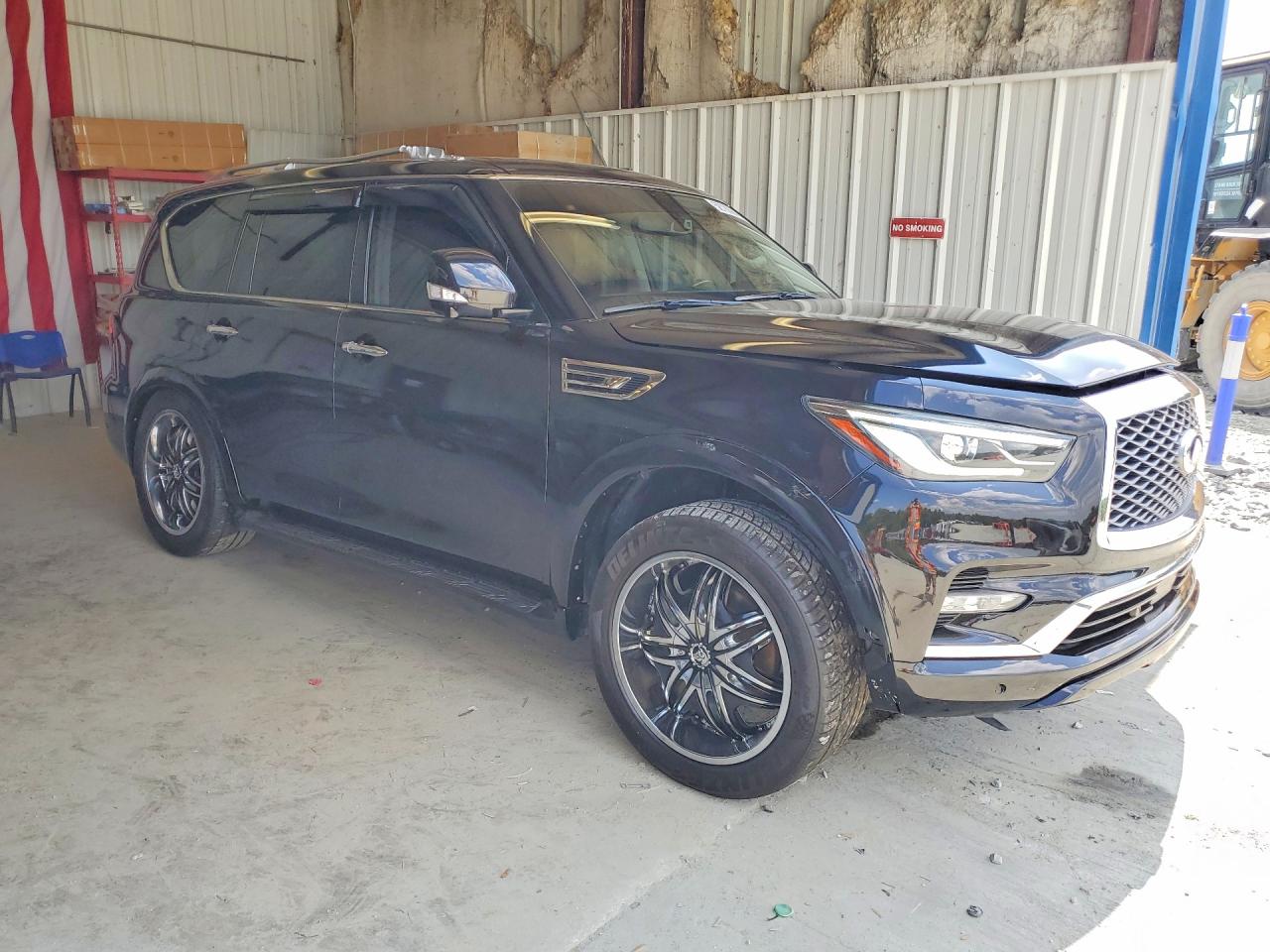 2018 Infiniti Qx80 Base Black vin: JN8AZ2NE9J9192160