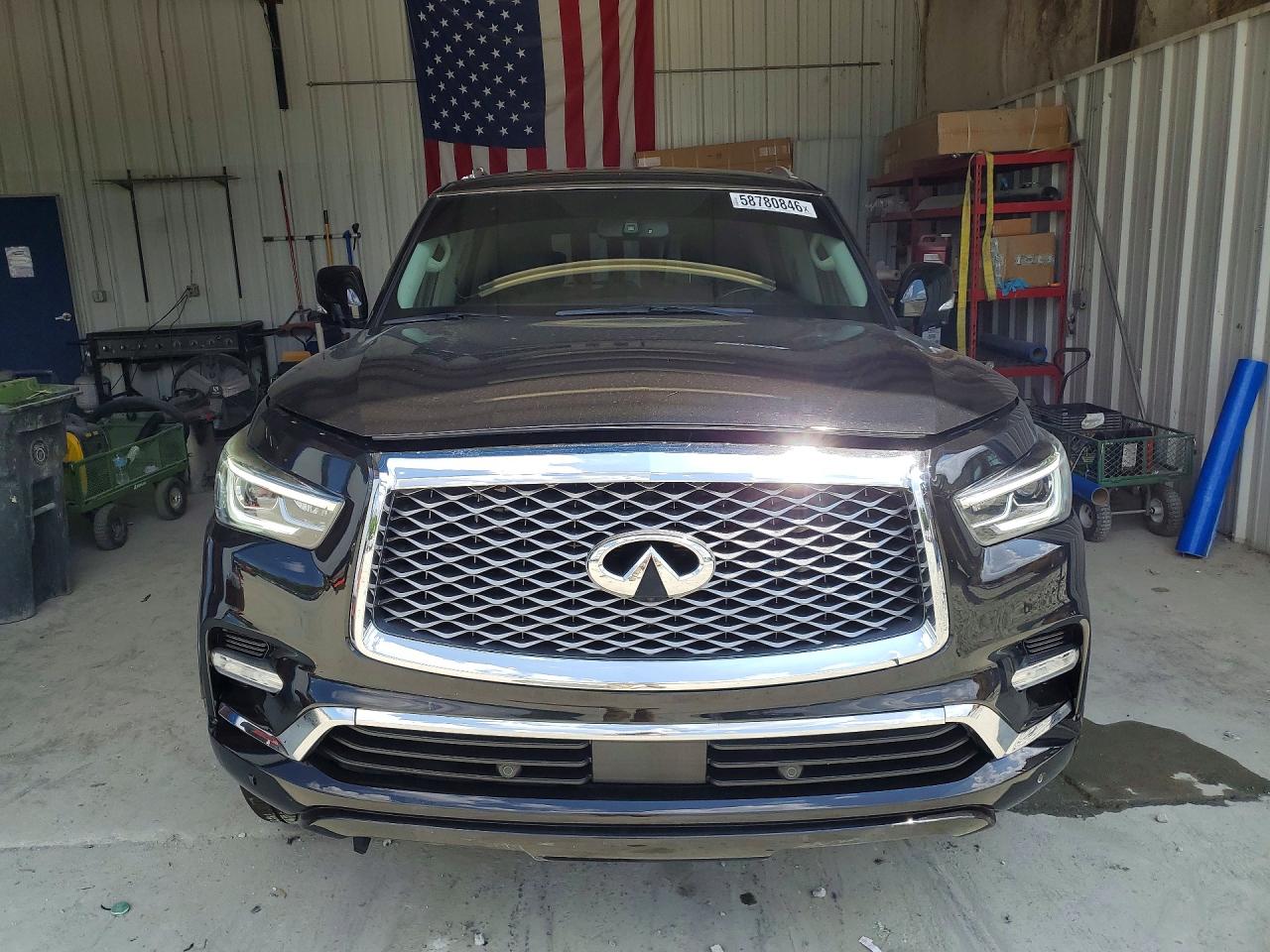 2018 Infiniti Qx80 Base Black vin: JN8AZ2NE9J9192160