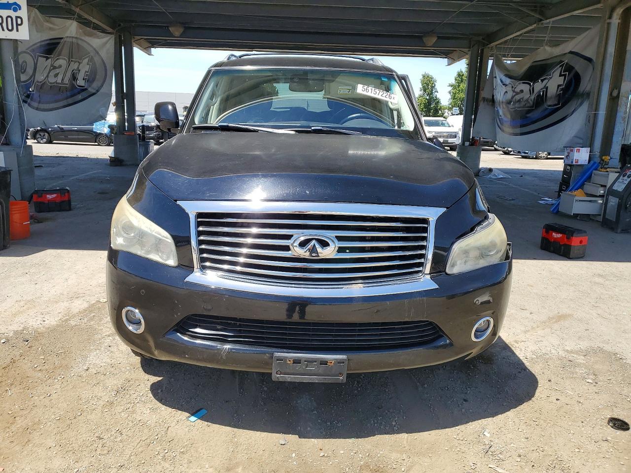 2011 Infiniti Qx56 Base Black vin: JN8AZ2NEXB9001542