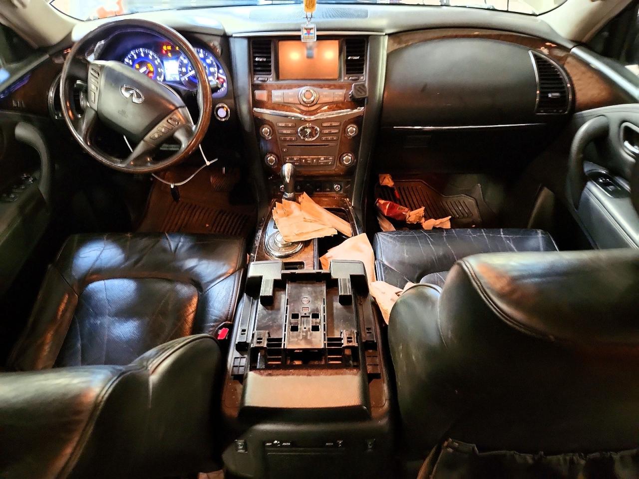 2011 Infiniti Qx56 Base Silver vin: JN8AZ2NEXB9002027