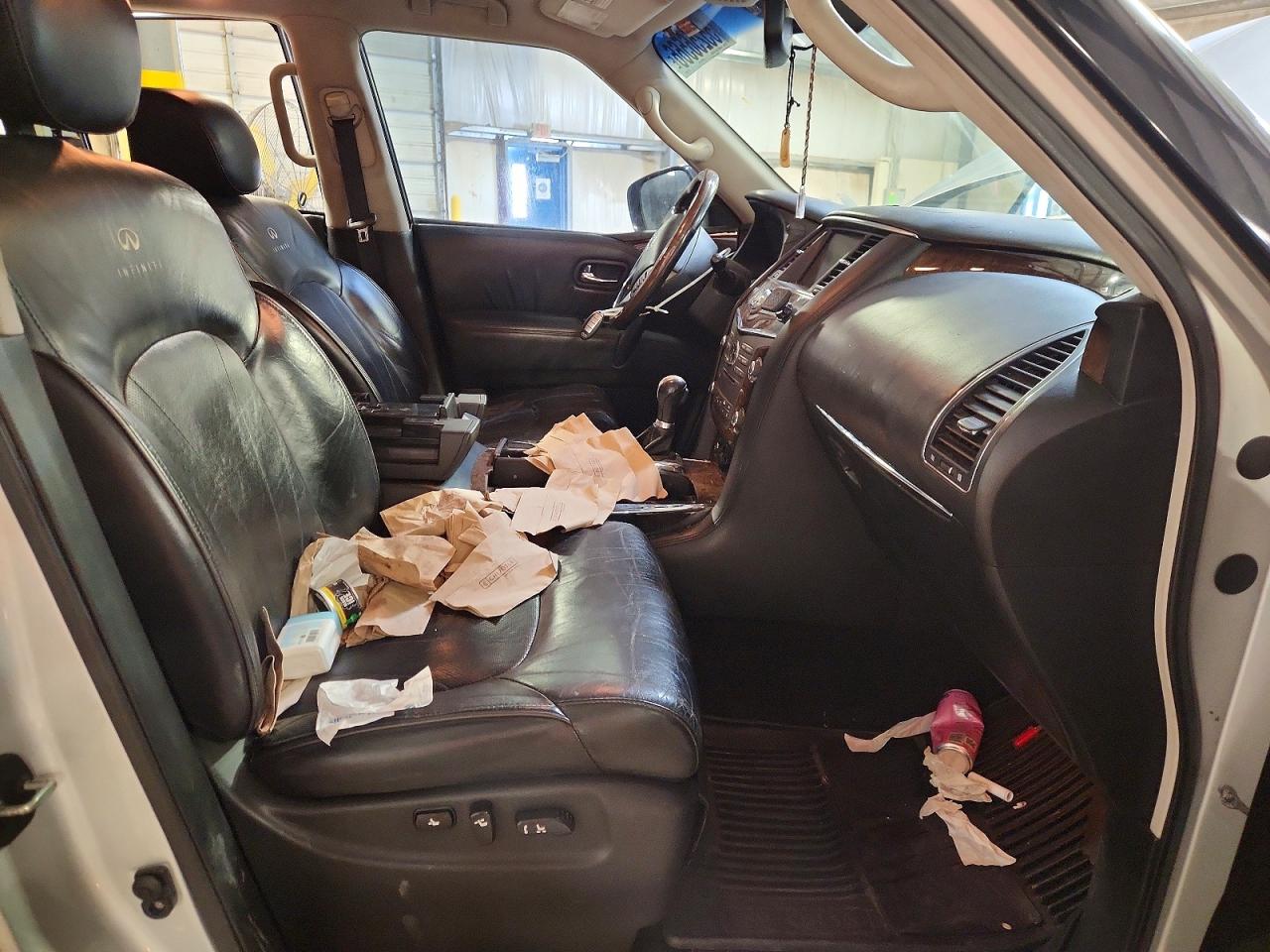 2011 Infiniti Qx56 Base Silver vin: JN8AZ2NEXB9002027