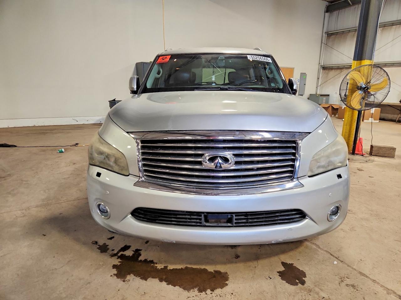 2011 Infiniti Qx56 Base Silver vin: JN8AZ2NEXB9002027