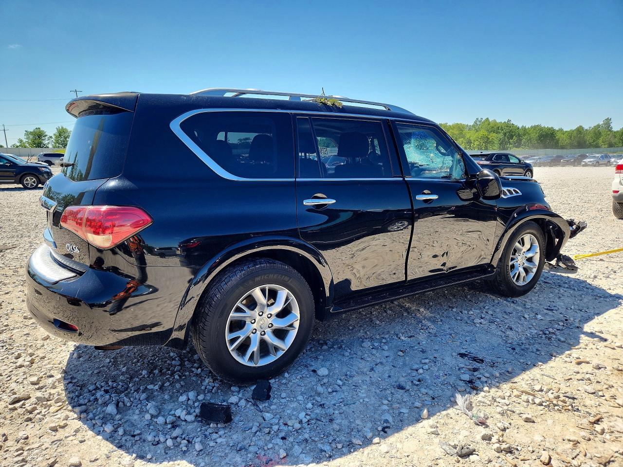 2011 Infiniti Qx56 Base Black vin: JN8AZ2NEXB9002142