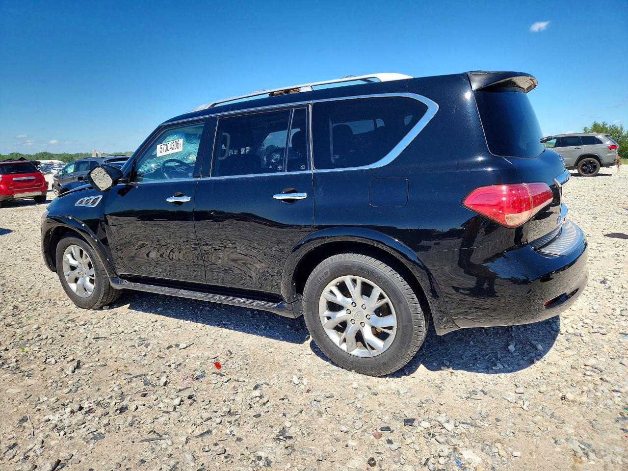 2011 Infiniti Qx56 Base Black vin: JN8AZ2NEXB9002142