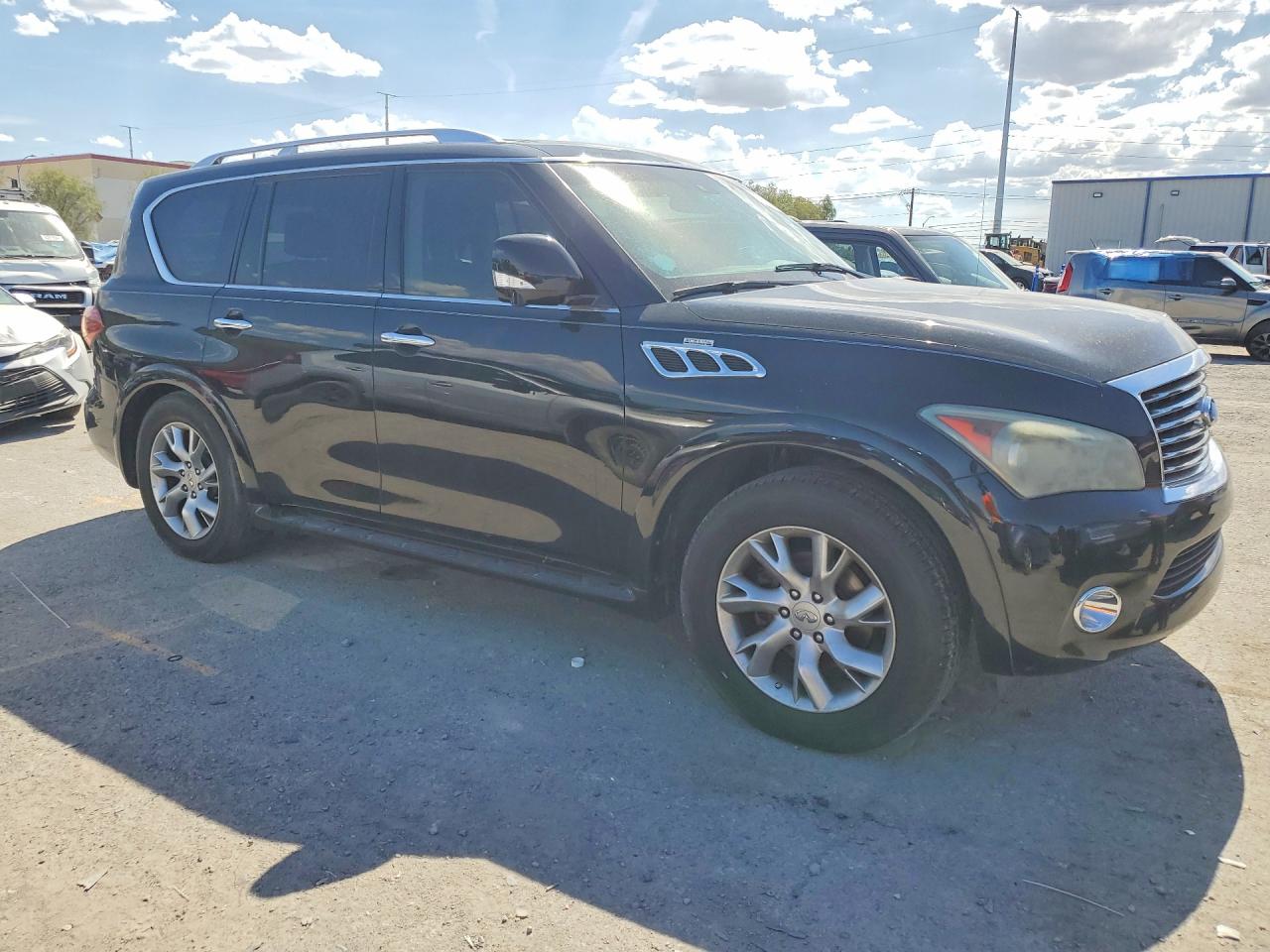 2012 Infiniti Qx56 Base Black vin: JN8AZ2NEXC9015183