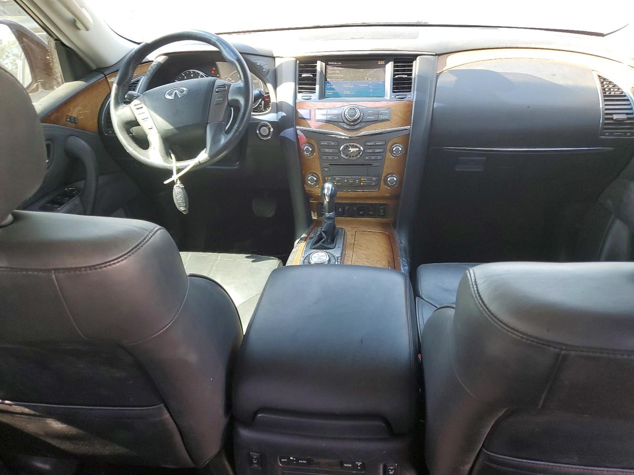 2012 Infiniti Qx56 Base Black vin: JN8AZ2NEXC9015183
