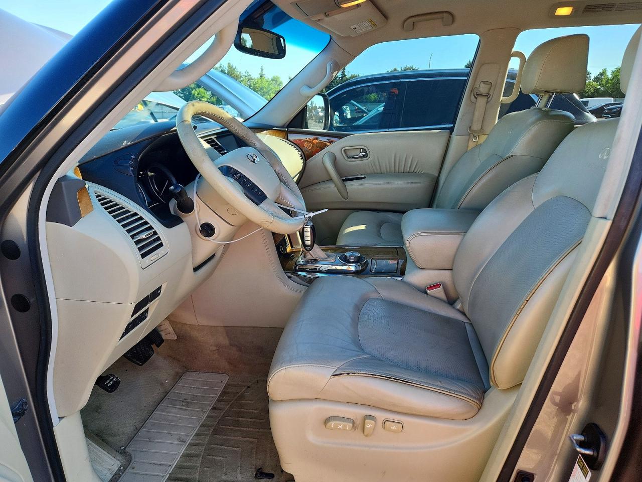 2012 Infiniti Qx56 Base Серый vin: JN8AZ2NEXC9017113