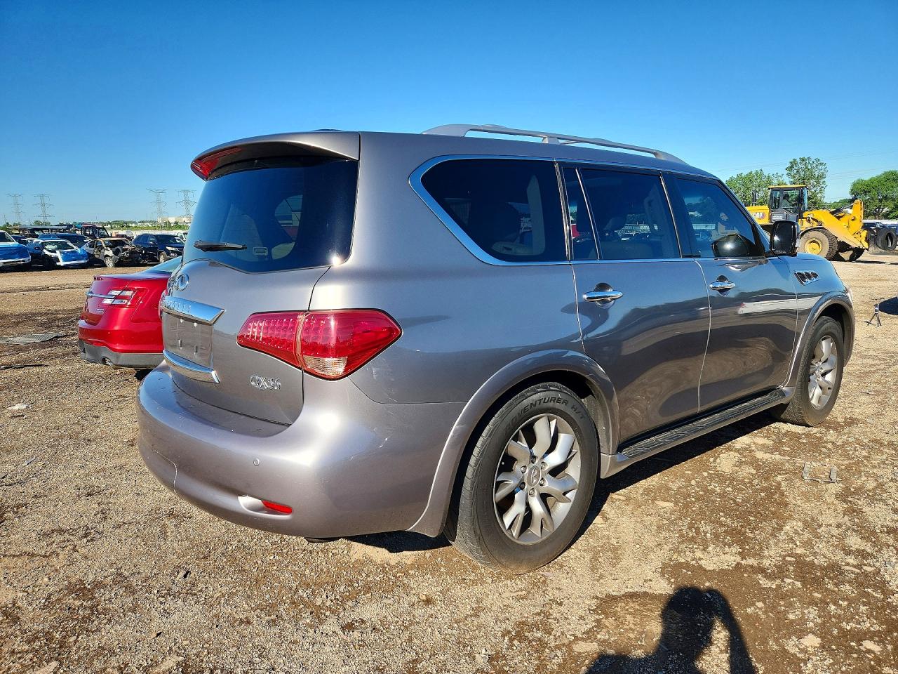 2012 Infiniti Qx56 Base Серый vin: JN8AZ2NEXC9017113