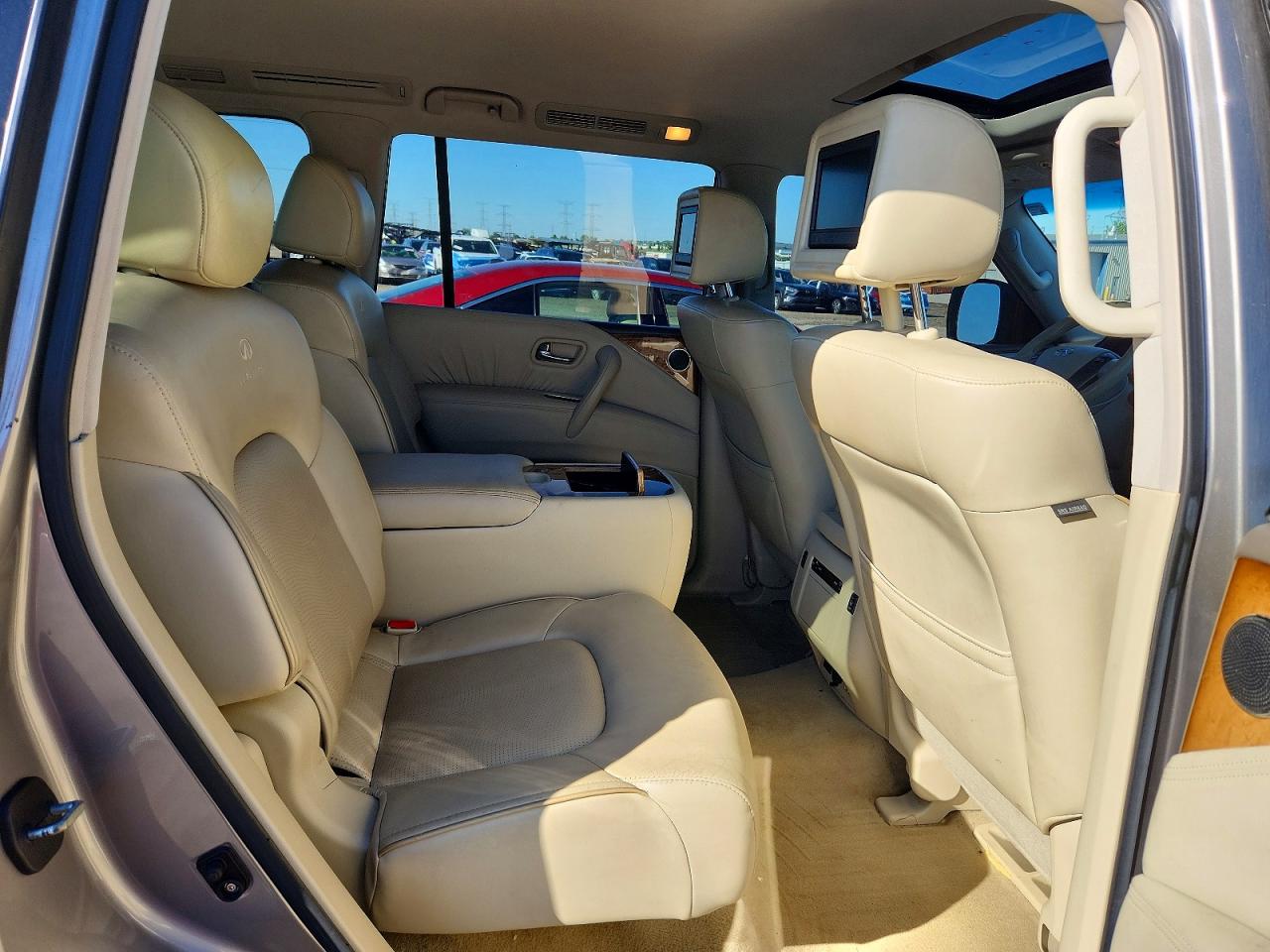 2012 Infiniti Qx56 Base Серый vin: JN8AZ2NEXC9017113
