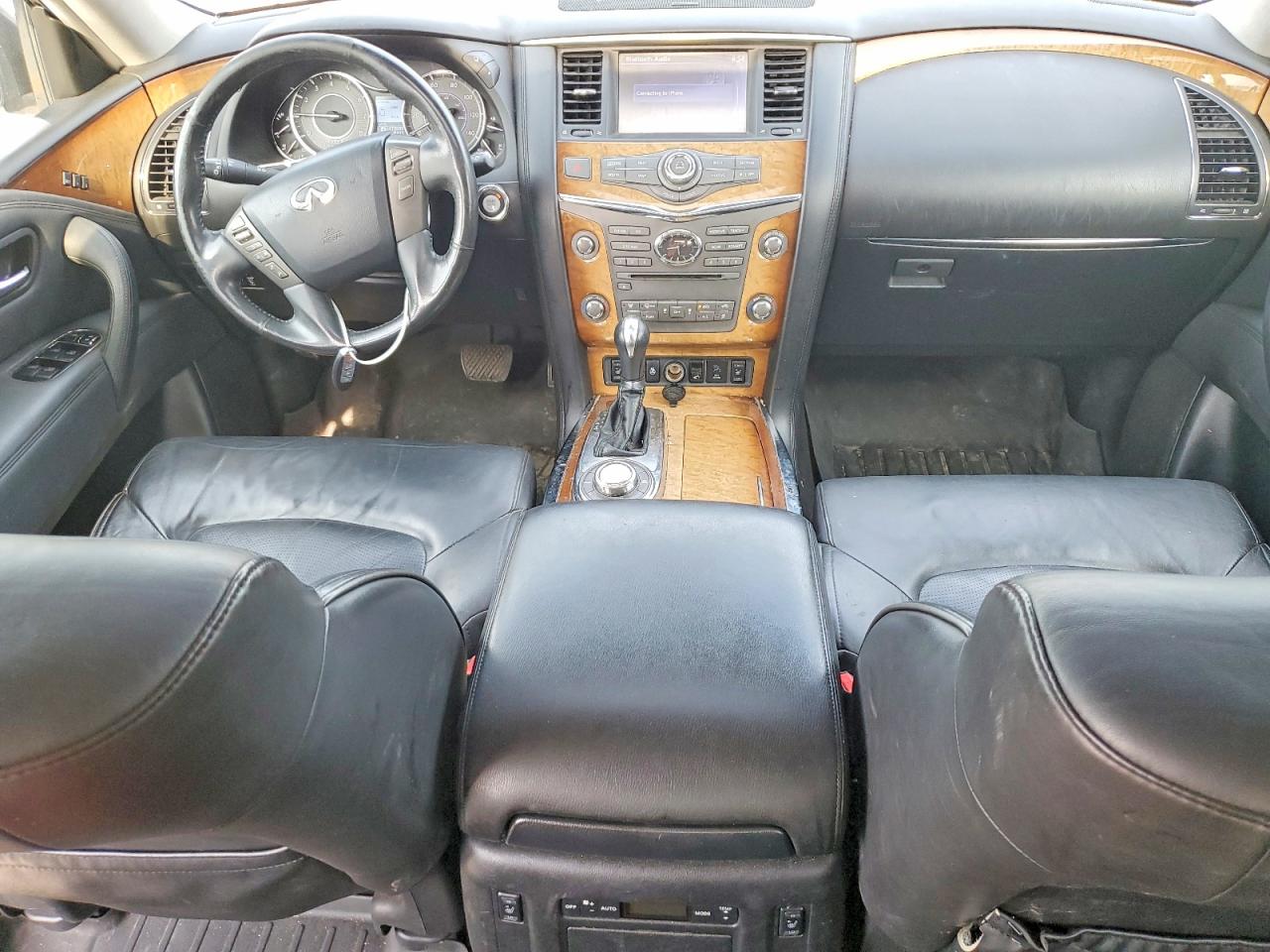 2012 Infiniti Qx56 Base Серебряный vin: JN8AZ2NEXC9019007