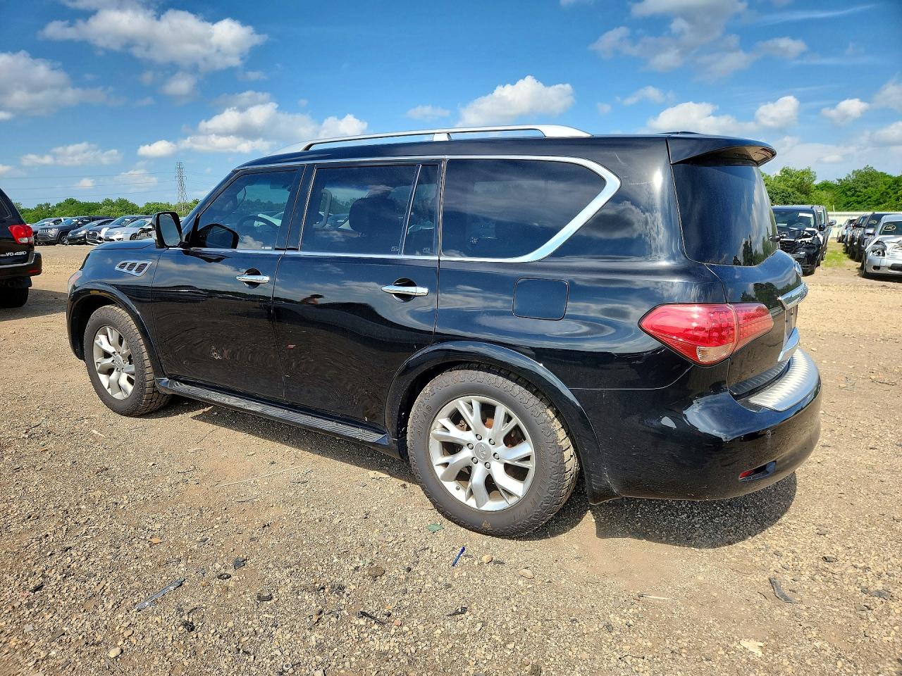 2012 Infiniti Qx56 Base Black vin: JN8AZ2NEXC9019427