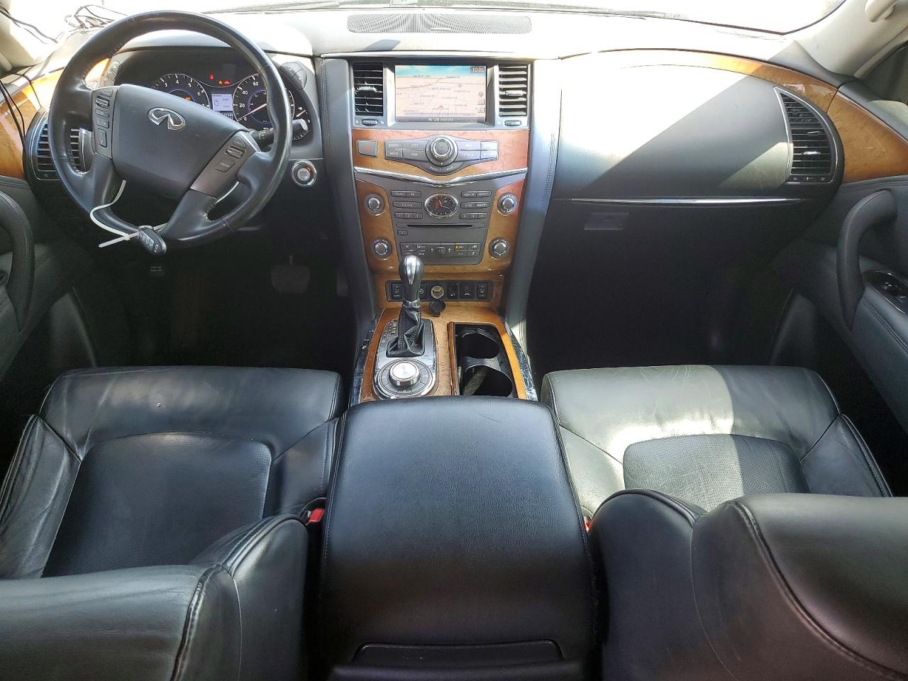 2012 Infiniti Qx56 Base Black vin: JN8AZ2NEXC9019427