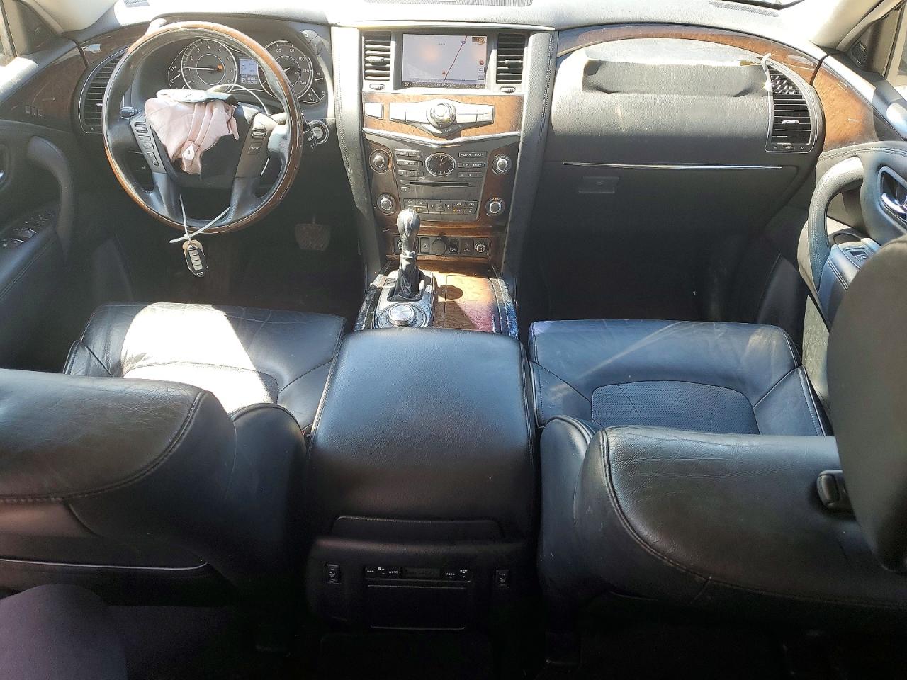 2013 Infiniti Qx56 Base Silver vin: JN8AZ2NEXD9042496