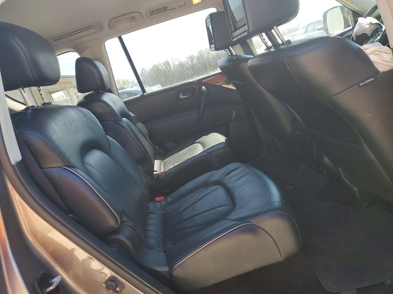 2013 Infiniti Qx56 Base Silver vin: JN8AZ2NEXD9042496