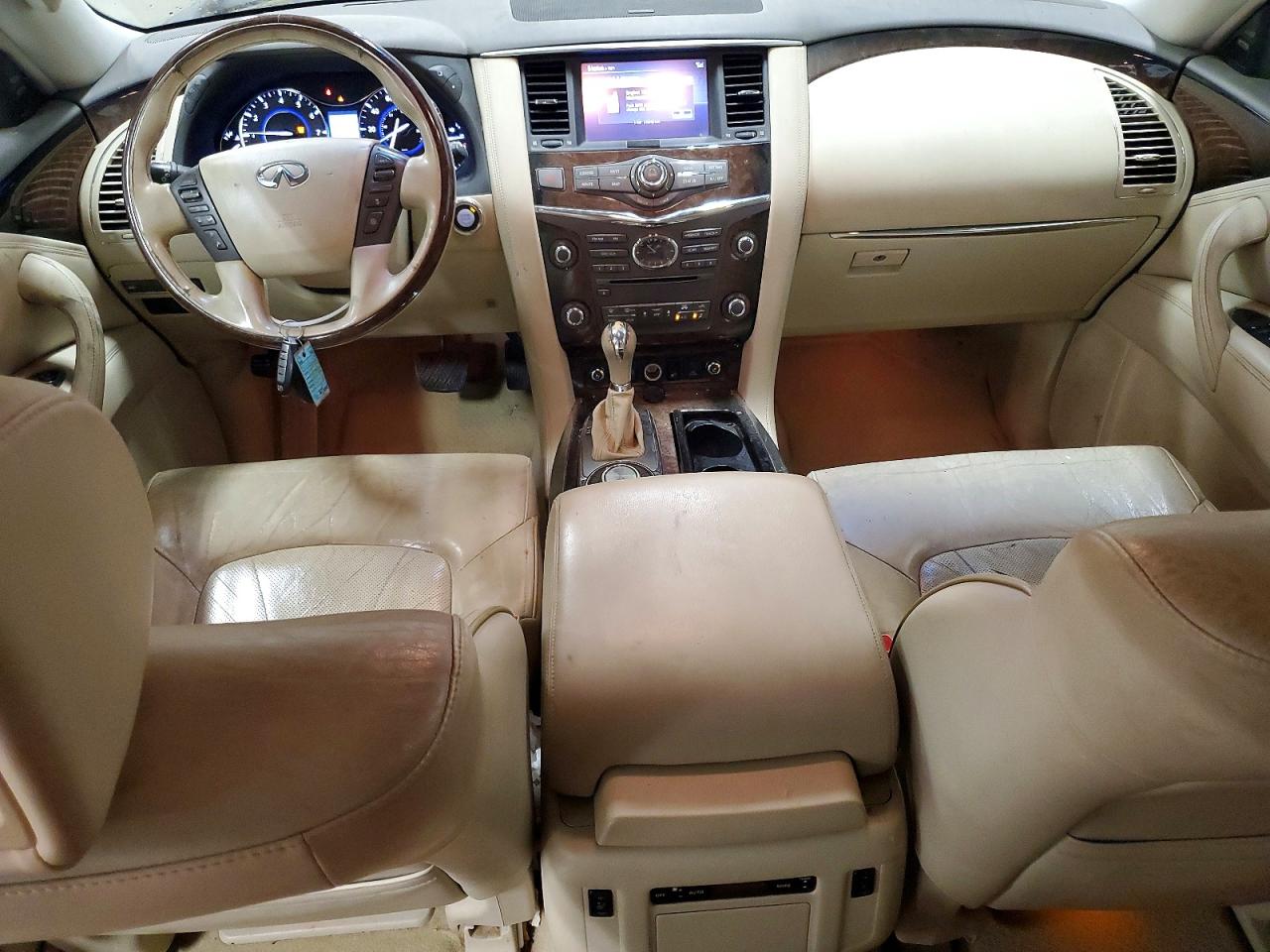 2013 Infiniti Qx56 Base Черный vin: JN8AZ2NEXD9061145