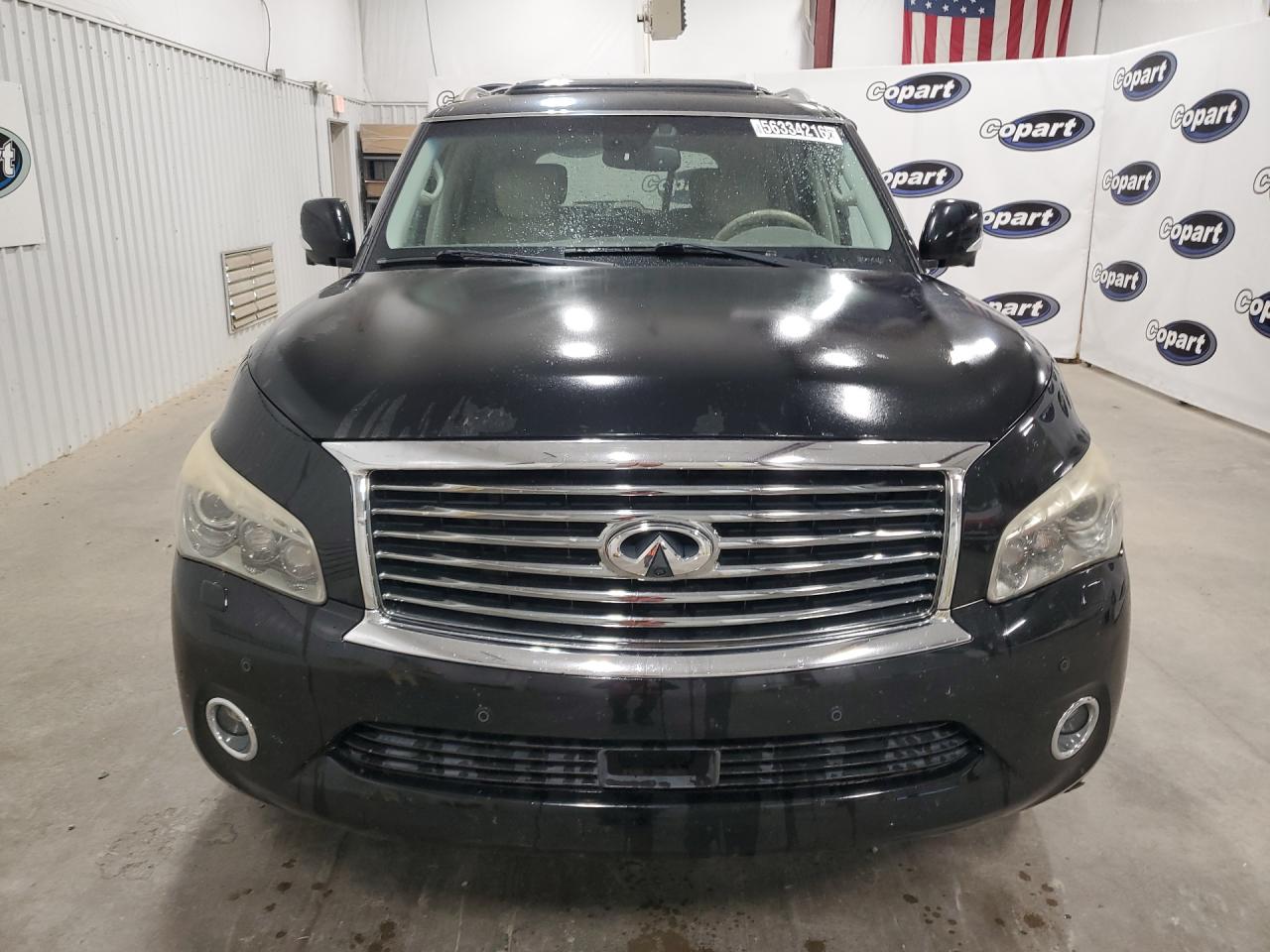 2013 Infiniti Qx56 Base Черный vin: JN8AZ2NEXD9061145 Damage: Hood, Heavy Scratch, 2 To 3 Inches