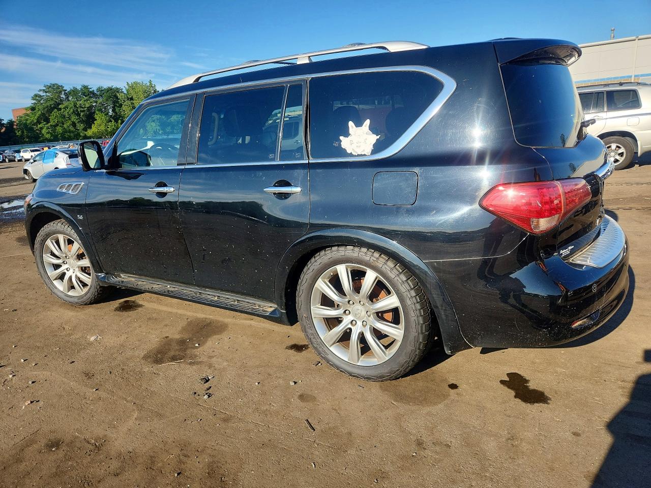 2014 Infiniti Qx80 Base Черный vin: JN8AZ2NEXE9061826