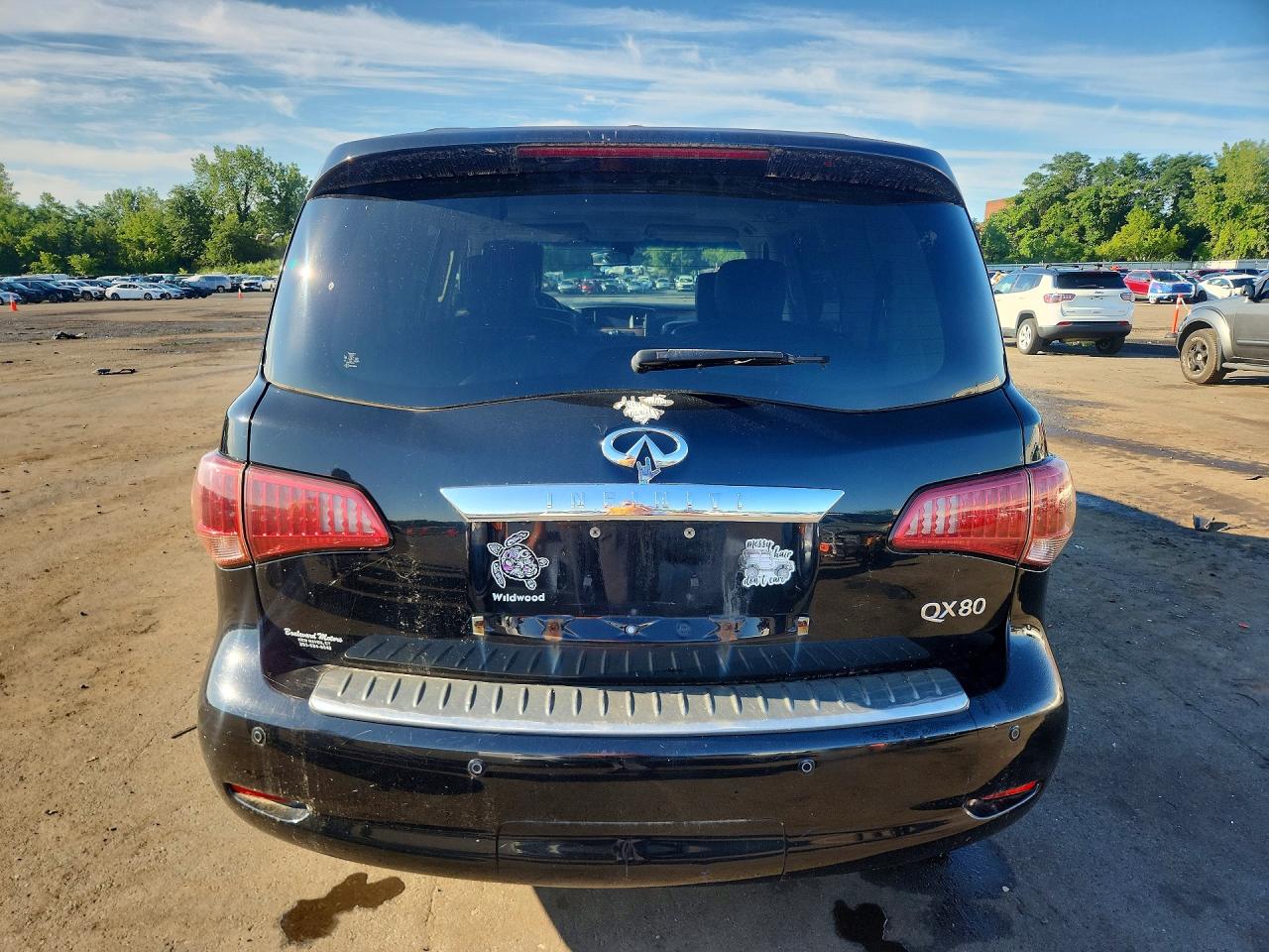 2014 Infiniti Qx80 Base Черный vin: JN8AZ2NEXE9061826