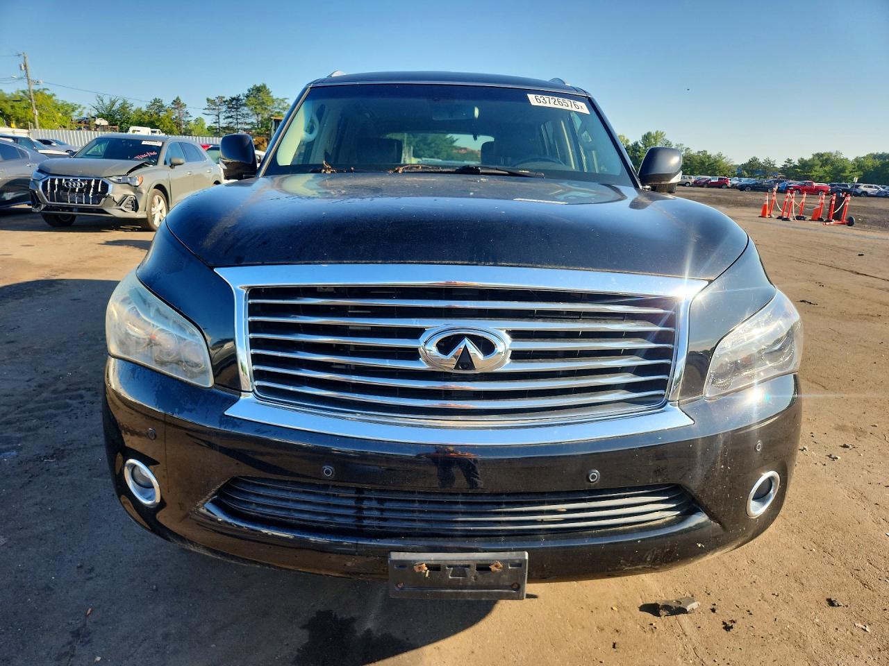 2014 Infiniti Qx80 Base Черный vin: JN8AZ2NEXE9061826