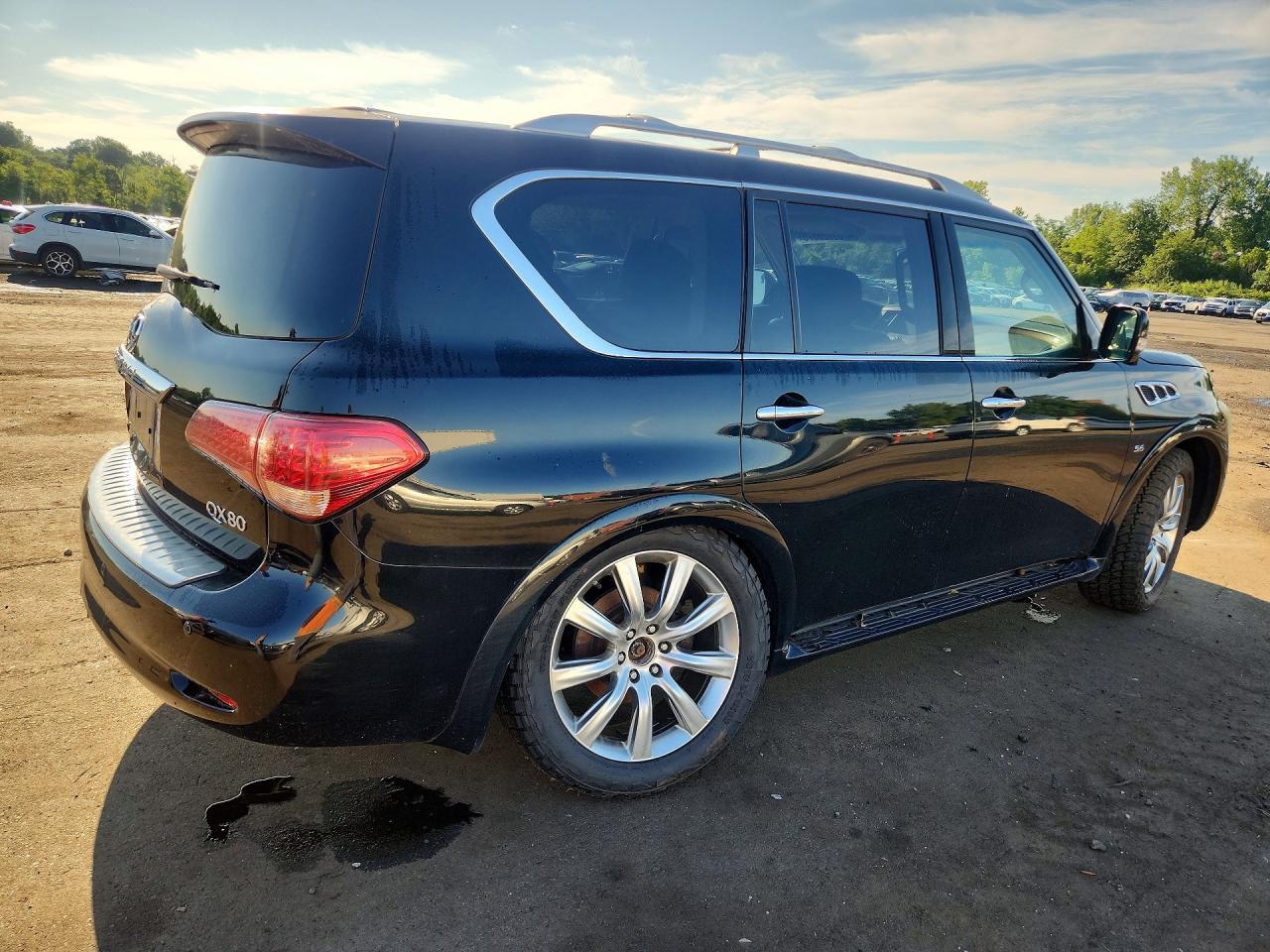 2014 Infiniti Qx80 Base Черный vin: JN8AZ2NEXE9061826