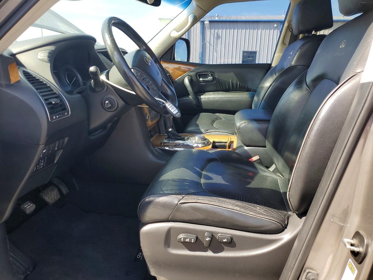 2014 Infiniti Qx80 Base Серебряный vin: JN8AZ2NEXE9063009