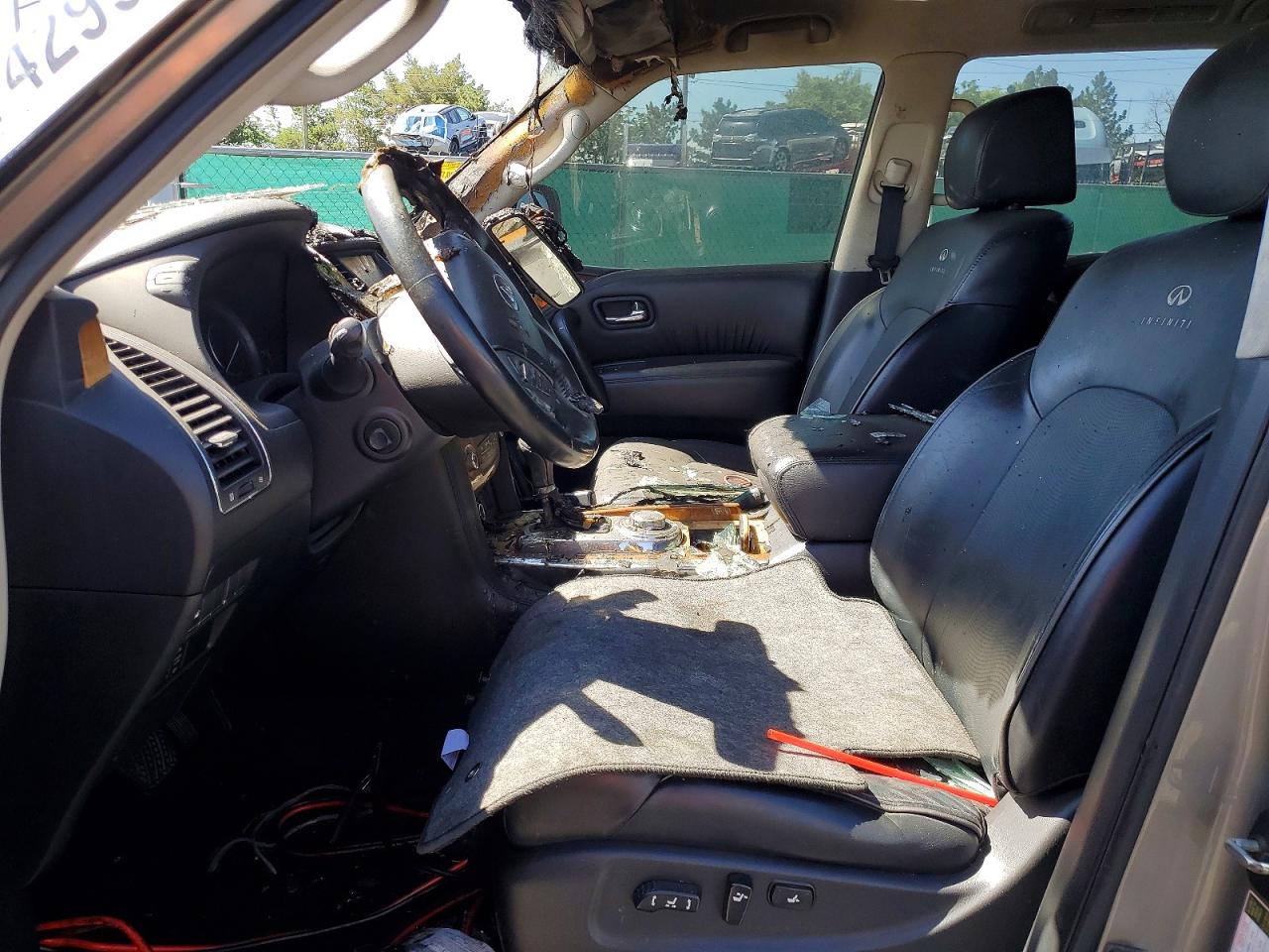 2014 Infiniti Qx80 Base Gray vin: JN8AZ2NEXE9063673