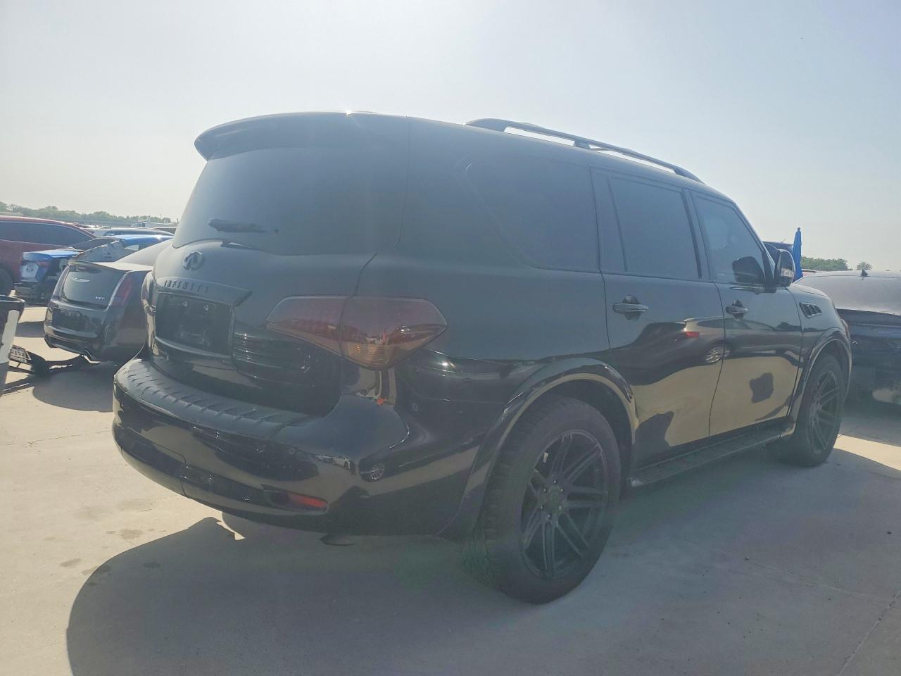 2015 Infiniti Qx80 Base Black vin: JN8AZ2NEXF9080622