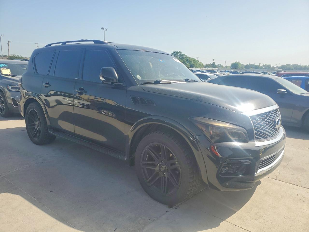 2015 Infiniti Qx80 Base Black vin: JN8AZ2NEXF9080622