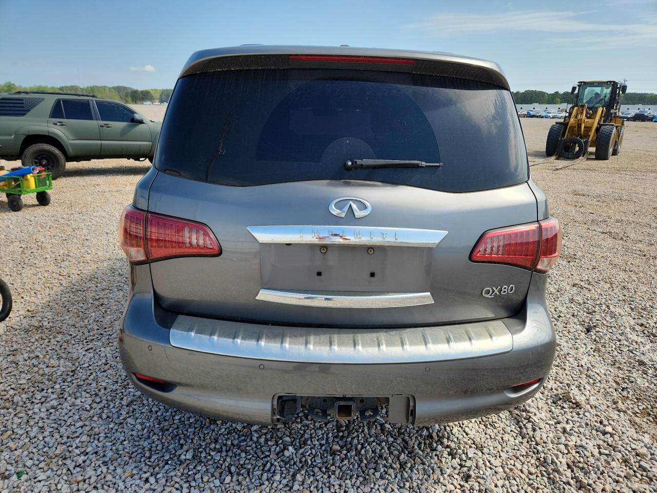 2017 Infiniti Qx80 Base Gray vin: JN8AZ2NEXH9154592