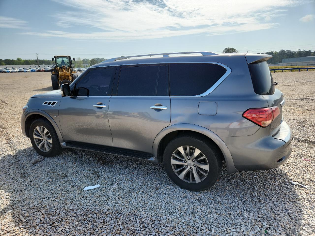 2017 Infiniti Qx80 Base Gray vin: JN8AZ2NEXH9154592
