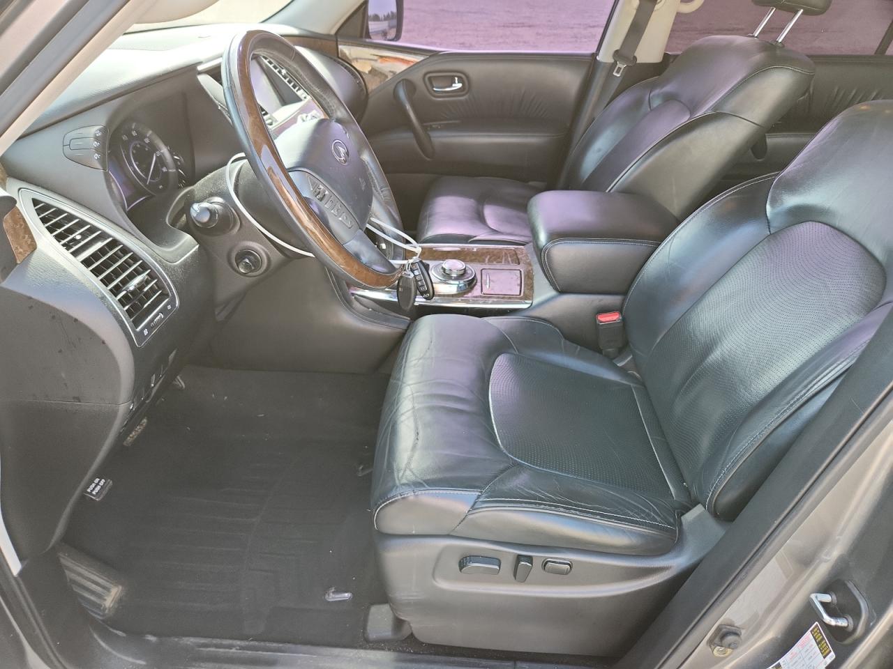 2017 Infiniti Qx80 Base Gray vin: JN8AZ2NEXH9154592
