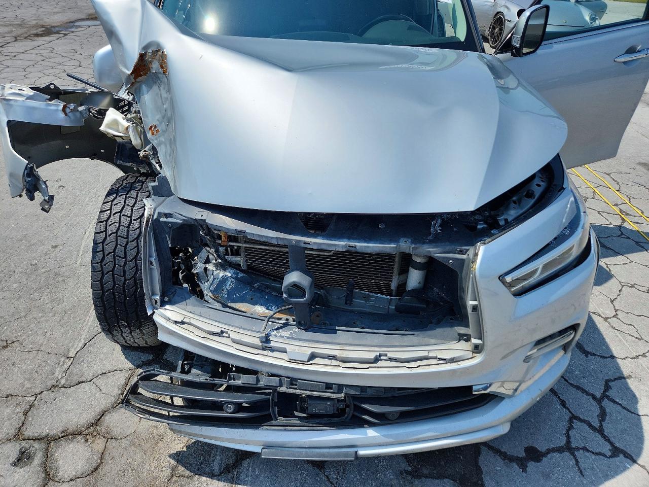 2020 Infiniti Qx80 Luxe Silver vin: JN8AZ2NEXL9253289