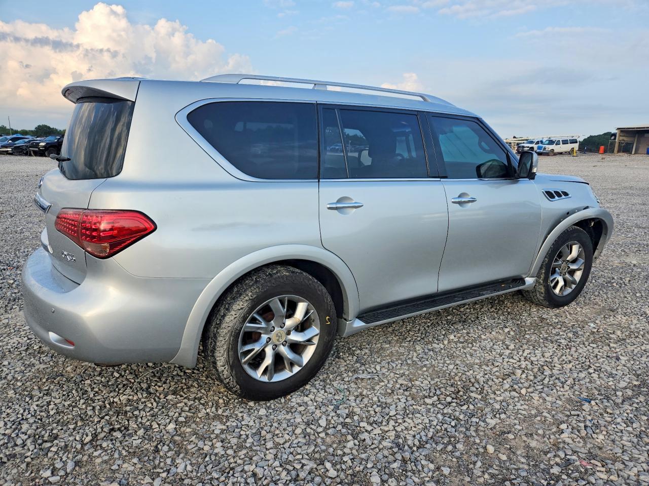 2011 Infiniti Qx56 Base Silver vin: JN8AZ2NF0B9501346