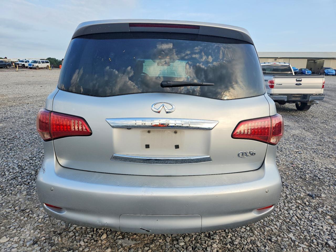 2011 Infiniti Qx56 Base Silver vin: JN8AZ2NF0B9501346